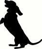 Dog (1) vinyl decal
